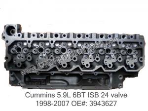 new 98-07 cummins 6bt ISB 24V cylinder head 3943627
